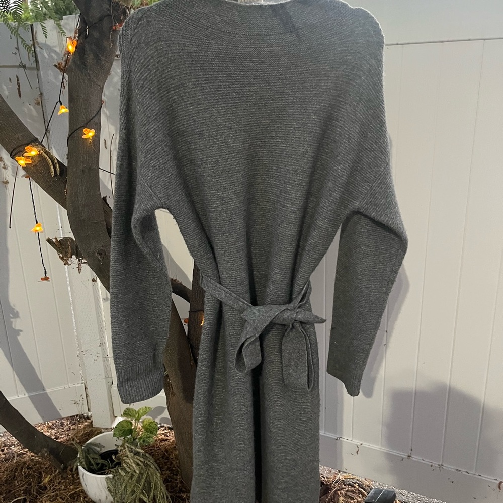 a new day Charcoal Turtleneck Sweater Dress